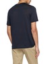 Back View - Click To Enlarge - RAY OF HOURS - N°01 Silk Cotton T-Shirt