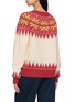Back View - Click To Enlarge - HOWLIN' - Snowflake Fair Isle Knit Sweater