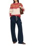 Figure View - Click To Enlarge - HOWLIN' - Snowflake Fair Isle Knit Sweater