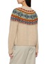 Back View - Click To Enlarge - HOWLIN' - Fair Isle Knit Cardigan