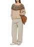 Figure View - Click To Enlarge - HOWLIN' - Fair Isle Knit Cardigan
