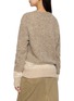Back View - Click To Enlarge - HOWLIN' - Contrast Pattern Knit Sweater