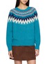 HOWLIN' Fair Isle Zig Zag Shetland Knit Sweater
