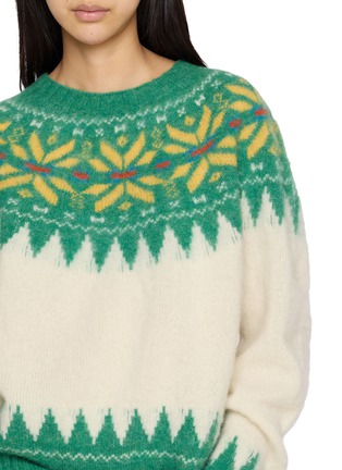  - HOWLIN' - Snowflake Fair Isle Shetland Knit Sweater