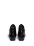 Back View - Click To Enlarge - STUART WEITZMAN - 'Lowkey' leather concealed wedge ankle boots