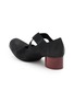  - UMA WANG - 45 Crisscross Elastic Band Leather Ballet Pumps