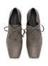 Detail View - Click To Enlarge - UMA WANG - Leather Ballet Derby Flats