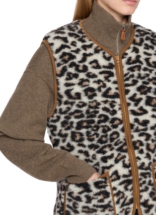  - COLDBREAKER - Pepitco Ultralight Leopard Fleece Gilet 
