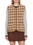 COLDBREAKER Pepitco Ultralight Houndstooth Fleece Gilet 