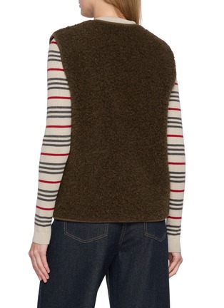 Back View - Click To Enlarge - COLDBREAKER - Pepitco Fleece Gilet 