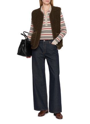 Figure View - Click To Enlarge - COLDBREAKER - Pepitco Fleece Gilet 