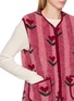  - COLDBREAKER - Pepitco Ultralight Flower Print Fleece Gilet 