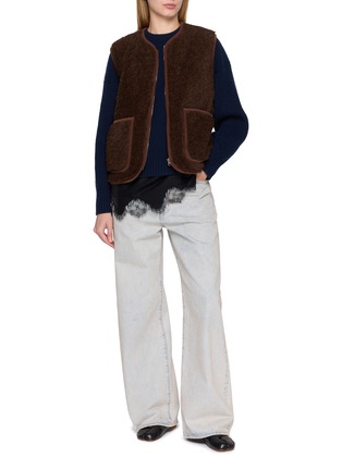 Figure View - Click To Enlarge - COLDBREAKER - Pepitco Fleece Gilet 