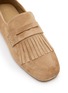 Detail View - Click To Enlarge - PEDDER RED - Quinn Suede Loafers