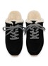 Detail View - Click To Enlarge - PEDDER RED - Estelle Suede Mules