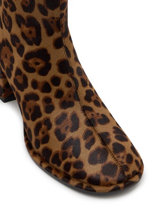 Detail View - Click To Enlarge - PEDDER RED - Mia 55 Leopard Print Boots