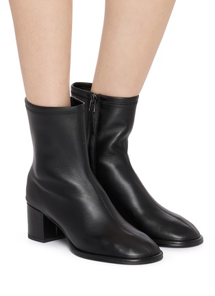Figure View - Click To Enlarge - PEDDER RED - Mia 55 Leather Boots