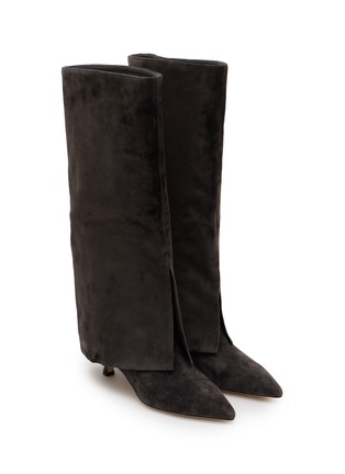 Detail View - Click To Enlarge - PEDDER RED - Cindy 45 Suede Boots
