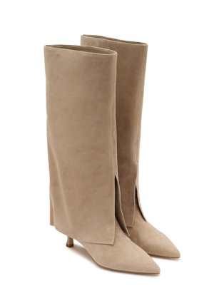 Detail View - Click To Enlarge - PEDDER RED - Cindy 45 Suede Boots