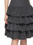  - ATELIER EDITION - Layered Ruffle Midi Skirt
