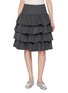 Main View - Click To Enlarge - ATELIER EDITION - Layered Ruffle Midi Skirt
