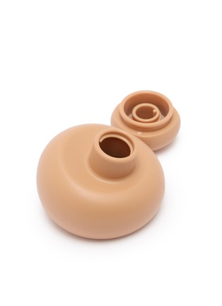 Detail View - Click To Enlarge - SUNNIES FLASK - Bubble Cap — Macchiato