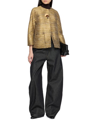 Figure View - Click To Enlarge - JOVENS - Embroidered Appliqué Jacket