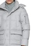 Detail View - Click To Enlarge - HERNO - Cashmere Silk Down Jacket