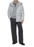 Figure View - Click To Enlarge - HERNO - Cashmere Silk Down Jacket
