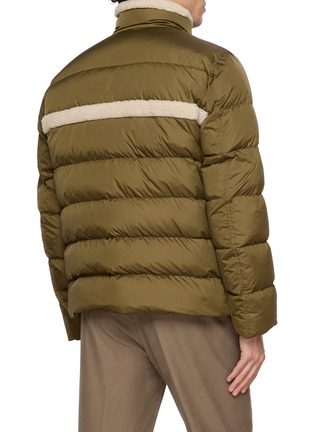 Back View - Click To Enlarge - HERNO - Down Padded Mock Neck Jacket