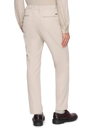 Back View - Click To Enlarge - HERNO - Drawstring Elasticated Pants