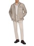 Figure View - Click To Enlarge - HERNO - Drawstring Elasticated Pants
