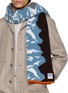 Figure View - Click To Enlarge - HERNO - Mountain Intarsia Scarf