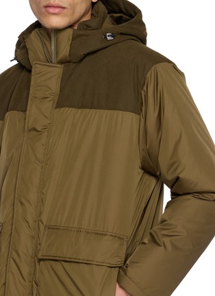  - HERNO - Contrast Hood Zip Up Jacket