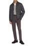 Figure View - Click To Enlarge - HERNO - Drawstring Elasticated Pants