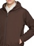  - HERNO - Padded Hooded Zip Up Fleece Jacket