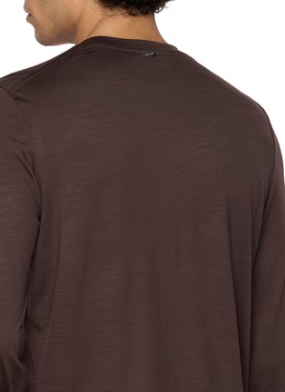  - HERNO - Long Sleeve Crewneck T-Shirt