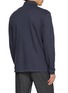 Back View - Click To Enlarge - HERNO - Cotton Cashmere Polo Shirt