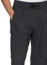  - HERNO - Pinstripe Drawstring Sweatpants