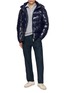 Figure View - Click To Enlarge - HERNO - Hooded Puffer Jacket
