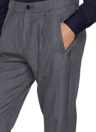  - HERNO - Elasticated Pleated Pants