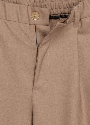  - HERNO - Elasticated Pleated Pants