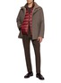 Figure View - Click To Enlarge - HERNO - Fur Lined Carcoat
