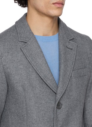 Detail View - Click To Enlarge - HERNO - Bib Layered Coat