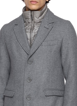  - HERNO - Bib Layered Coat