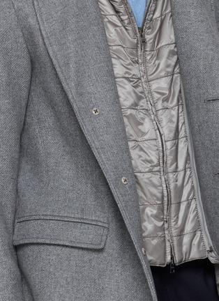  - HERNO - Bib Layered Coat