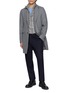 Figure View - Click To Enlarge - HERNO - Bib Layered Coat
