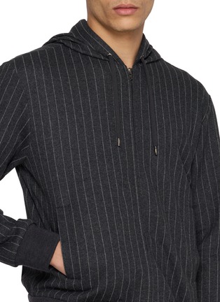  - HERNO - Pinstripe Sweatshirt
