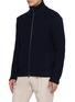 Detail View - Click To Enlarge - HERNO - Double Layered Zip Up Jacket