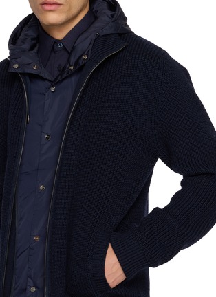  - HERNO - Double Layered Zip Up Jacket